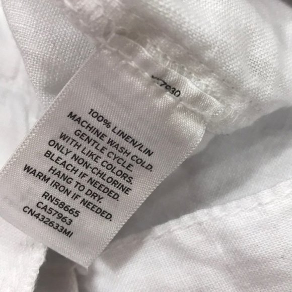 Caslon® New Belted Linen Pants - Picture 5 of 8